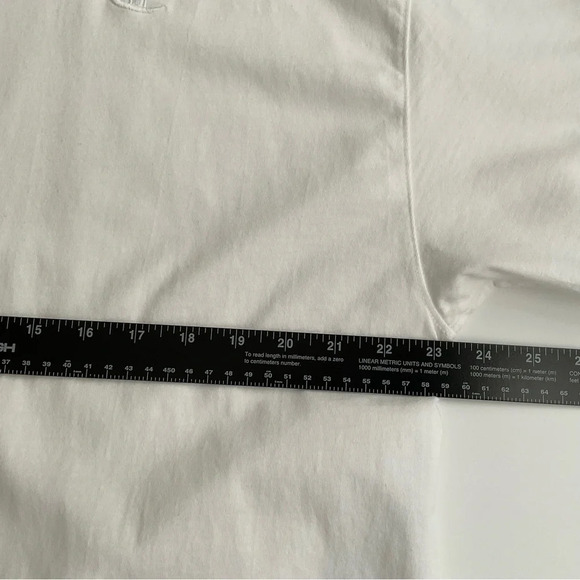 Champion Men Crew Neck Short Sleeves T-Shirt 2XL White Cotton Casual Athletic - Picture 7 of 10